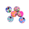 Fiasrel 6/8/10mm Colored soft clay loose beads