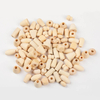 Fiasrel Natural Wooden Irregular Lotus Seed Beads Loose