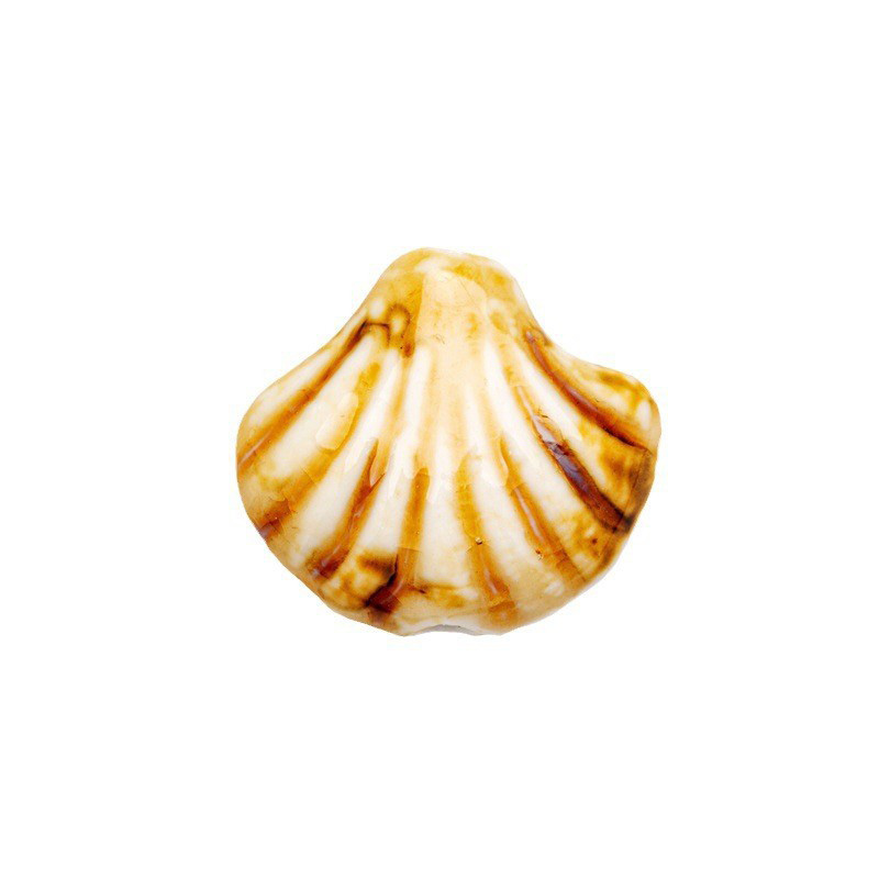 Fiasrel diy shell ceramic beads