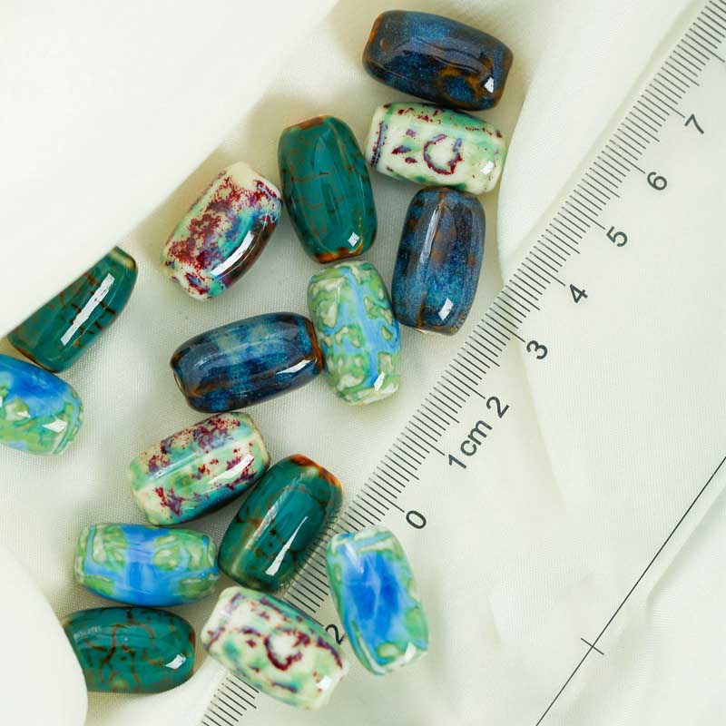 Fiasrel diy bucket beads, round beads and ceramic beads