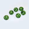 Fiasrel 2pcs Watermelon soft clay drill balls DIY Shamballa Beads