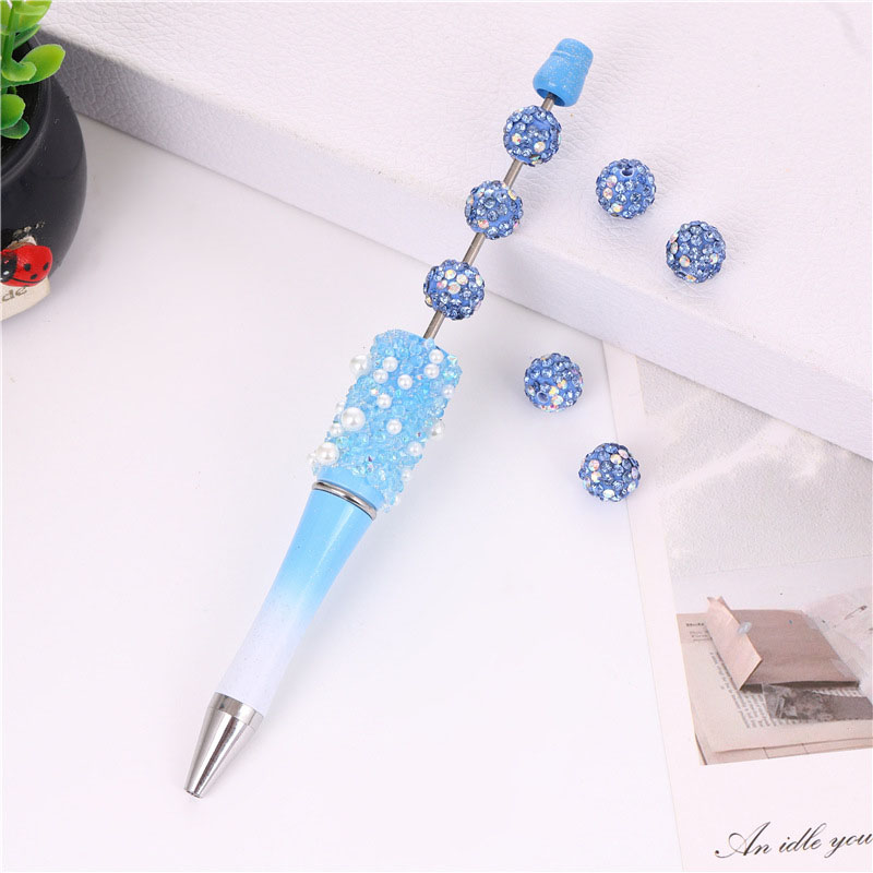 Fiasrel 50pcs Mixed drilling clay DIY Shamballa Beads