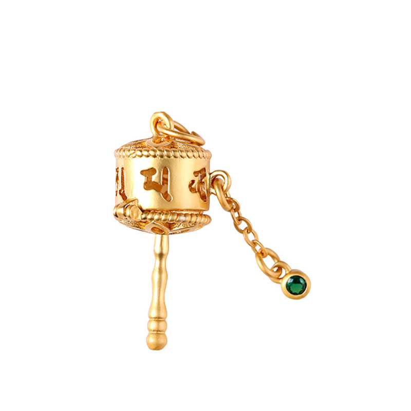 Fiasrel DIY Hollowed-out prayer wheel