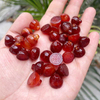 Fiasrel DIY Natural agate lotus pod