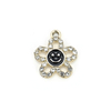 Fiasrel Five-leaf flower smiley face alloy beads