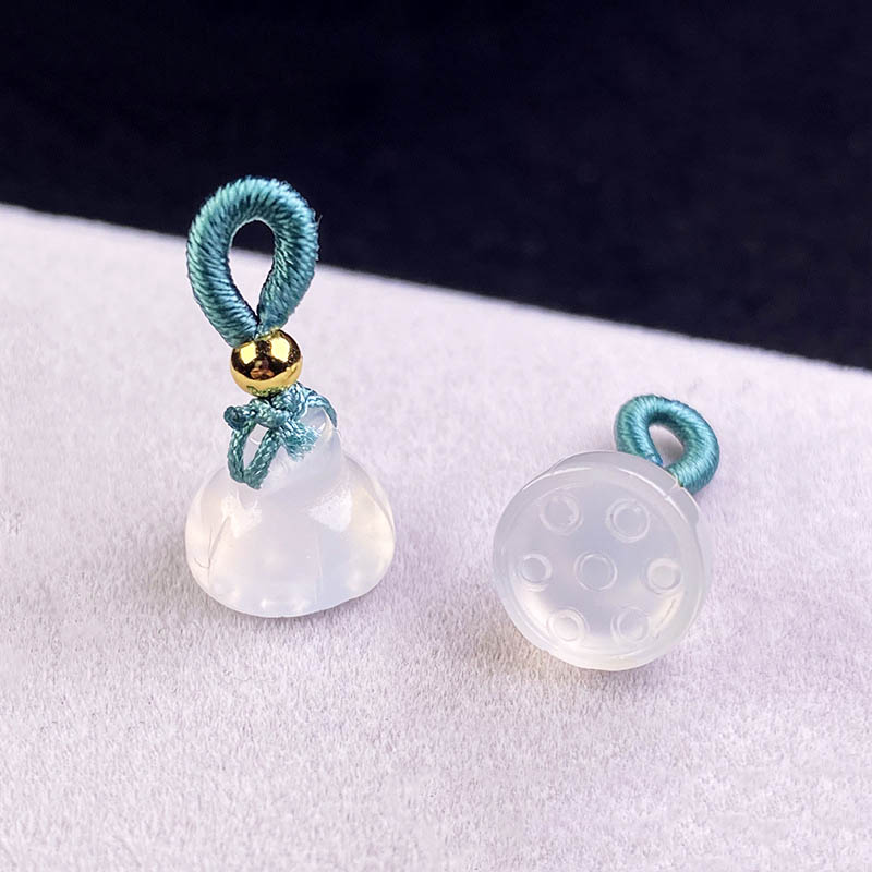 Fiasrel DIY Natural lotus pod pendant