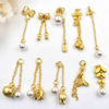 Fiasrel DIY Orchid lily tassel pendant