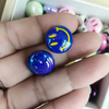 Fiasrel 16mm Double-sided smiling face beads