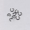 Fiasrel 100pcs Stainless steel connecting ring
