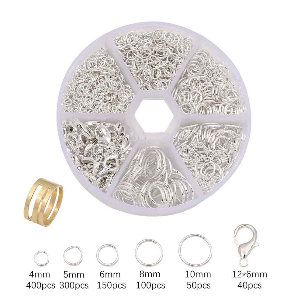 Fiasrel Open ring connection buckle box accessory material