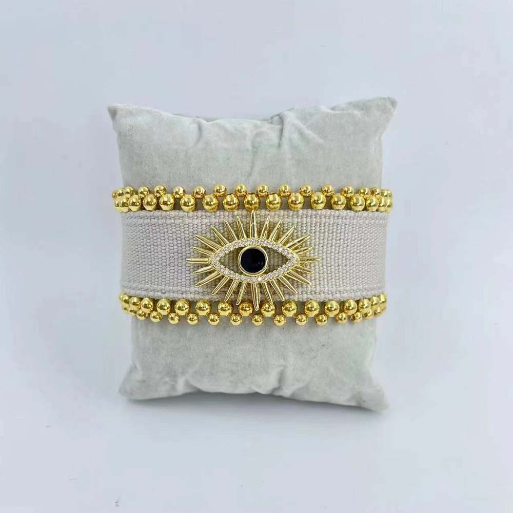 Fiasrel Retro devilish eye bracelet