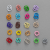 Fiasrel 100pcs Colored open ring accessories