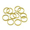 Fiasrel 100pcs Colored painted open ring