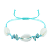 Fiasrel 2pcs Beach and seaside shell bracelet