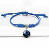 Fiasrel 12 Constellation Zodiac bracelet Adjustable Wristband Bracelets