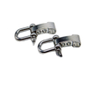 Fiasrel U Anchor Shackle Screw Pin Paracord Bracelet Buckle Outdoor Survival Rope Accessories Paracord Bracelet Parts