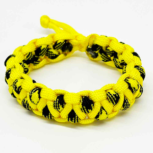 Fiasrel Multifunctional Outdoor Emergency Survival Paracord Bracelet Adjustable Length Paracord Bracelet
