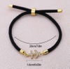 Fiasrel Woven Colourful Adjustable Bracelet 12 Constellations Bracelet Gifts