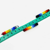 Fiasrel 10pcs/bundle Gradient Rainbow Beads