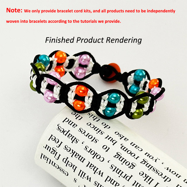 16 diy beaded thread material package