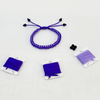 Friendship Bracelet Purple String Rope Braided Bracelet Thread Adjustable Handmade Matching Couple Rope