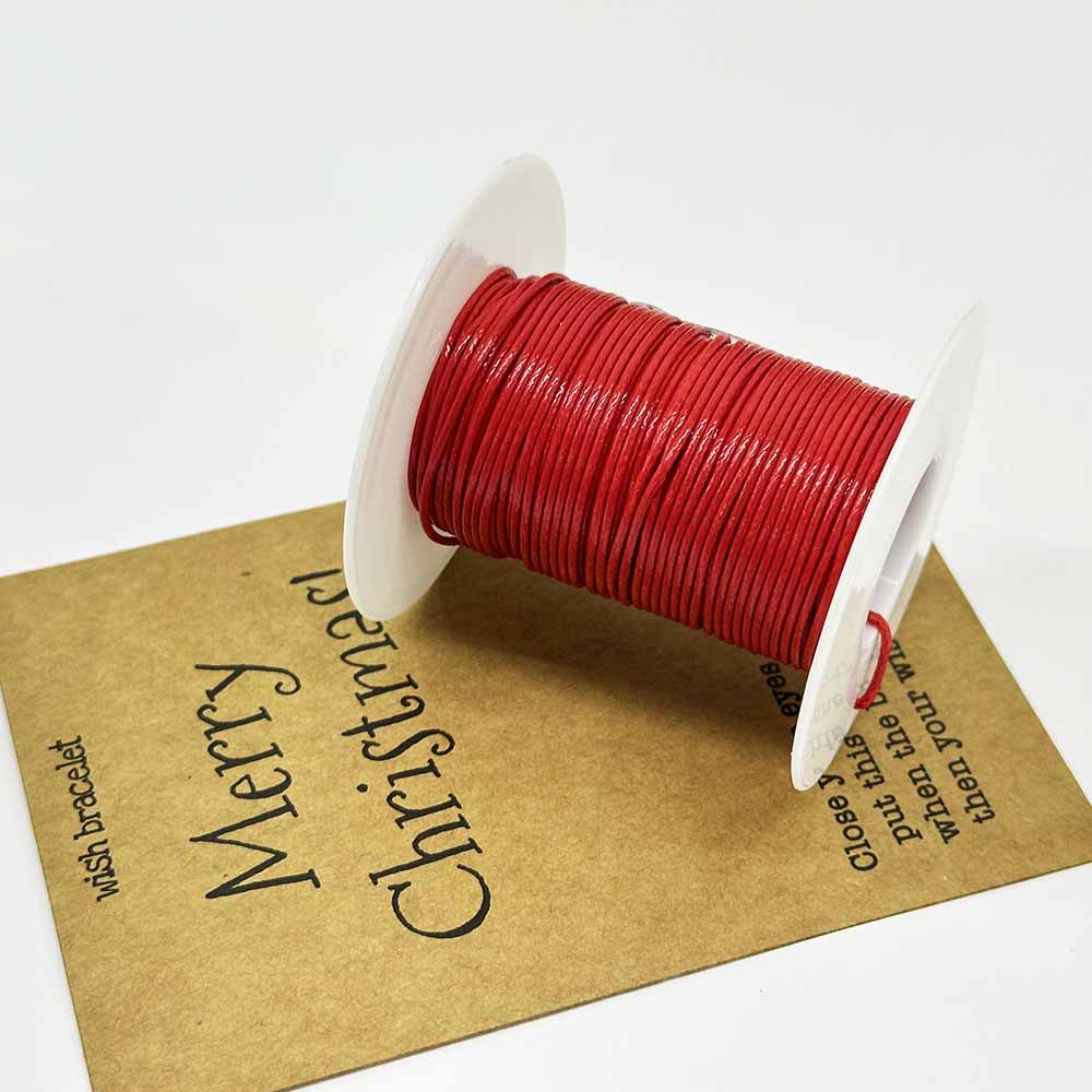 Fiasrel Christmas Thread Kit: 0.5/0.8/1.0/1.5mm 5/10/20yards DIY Braided Bracelet Necklace Rope Waxed Polyester Beading Cord for Jewelry Making Craft Supplies Other Decors Handwoven Accessories