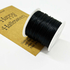 Fiasrel Halloween Thread Kit: 1.5/2.0/2.5mm Satin Rattail Macrame Beading Thread Nylon Chinese Knotting Cord
