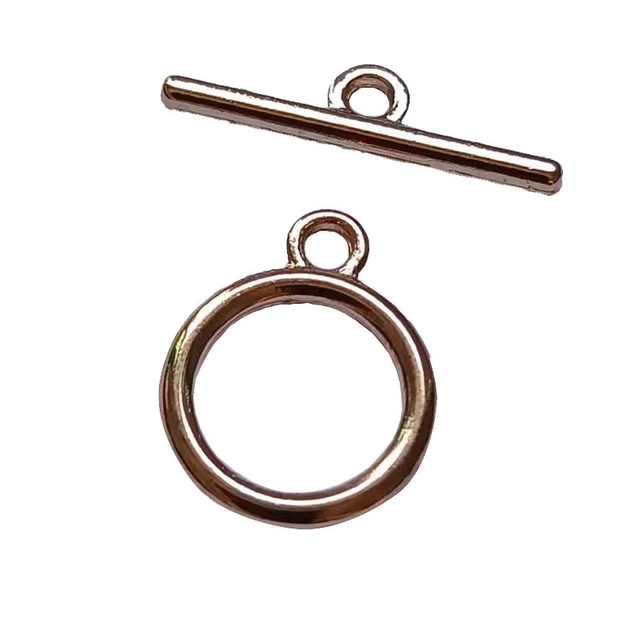Fiasrel 20pcs Jewelry Finding Connectors OT Toggle Clasp for Jewelry Making