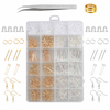 Fiasrel Handmade Ear Jewelry Accessories DIY Earring Making Kit Ear Hook Jewelry Accessories Set