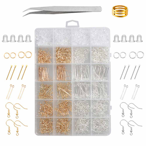 Fiasrel Handmade Ear Jewelry Accessories DIY Earring Making Kit Ear Hook Jewelry Accessories Set