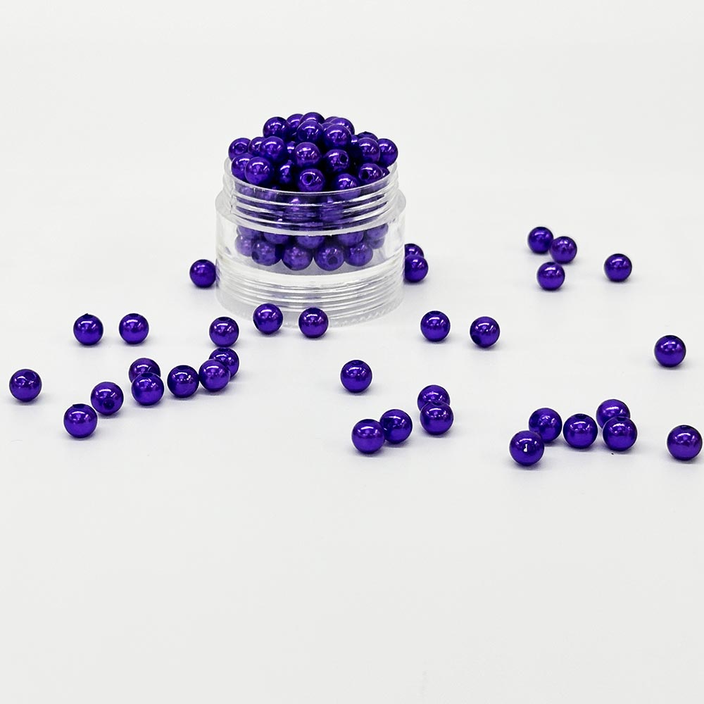 Fiasrel 100pcs DIY Beaded Charms 21 Colors Available String Beads for Bracelet Making