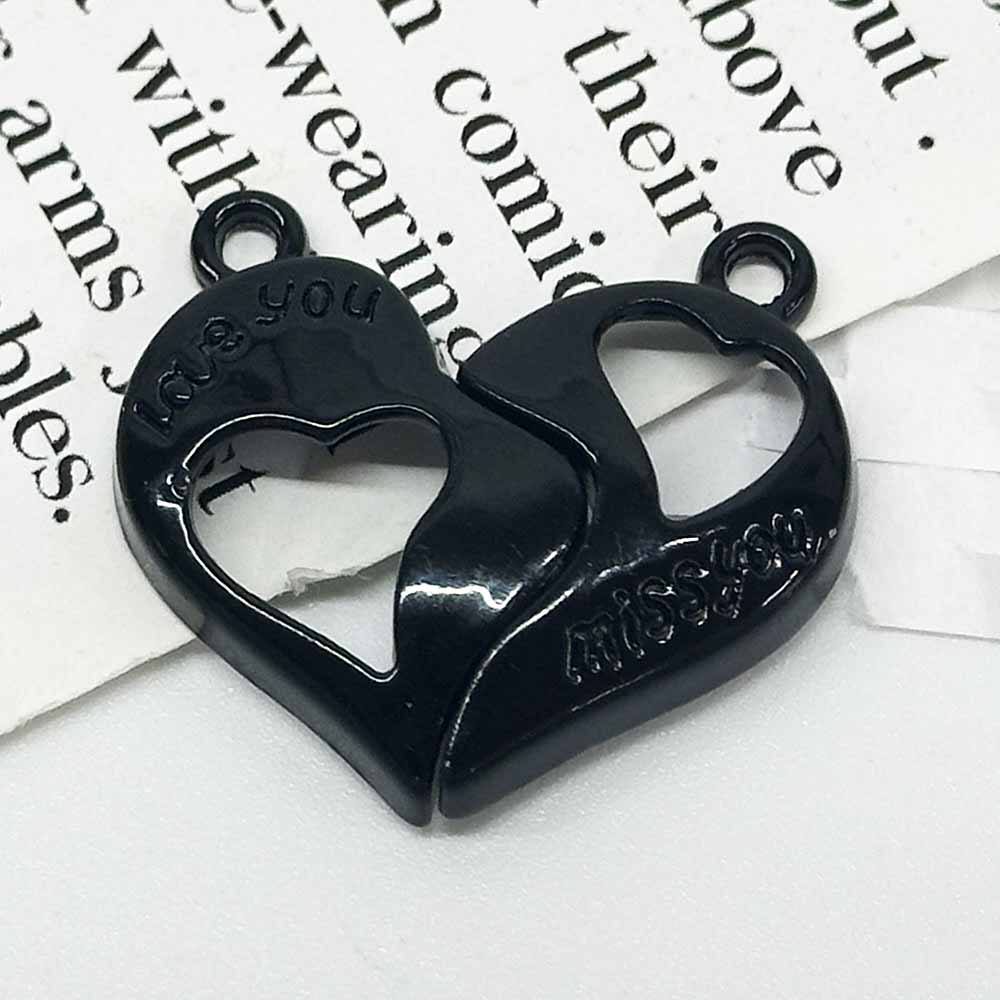 Fiasrel 10pcs DIY Creative Splicing Love Magnet Buckle Beads for DIY Necklace Bracelet Jewelry Making