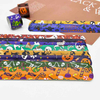 Fiasrel Halloween Slap Bracelets Spider Pumpkin Ghost Skull Zombie Bat Witches Snap Bracelet for Kids Party Favors Toys Prizes Halloween Pinata Goodie Bags Gifts Fillers For Girls Boys