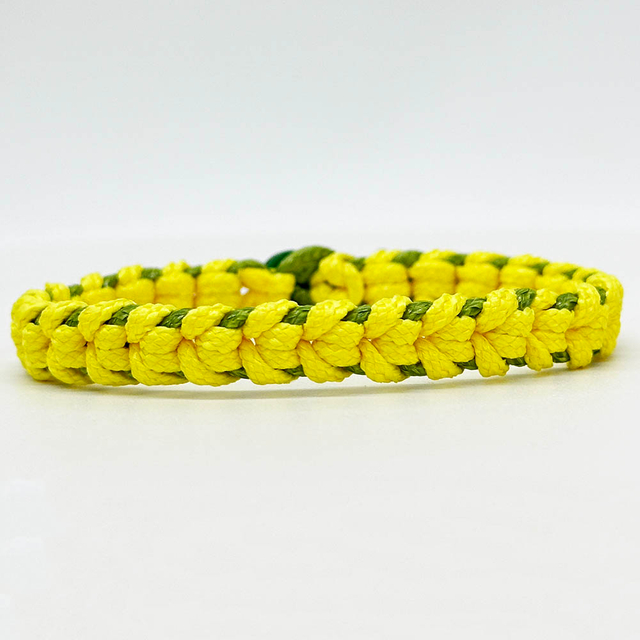 Fiasrel Handmade Weave Rope Woven Wax Thread Wrap Bracelet Simple Rope Knot Friendship Bracelet for Men and Women