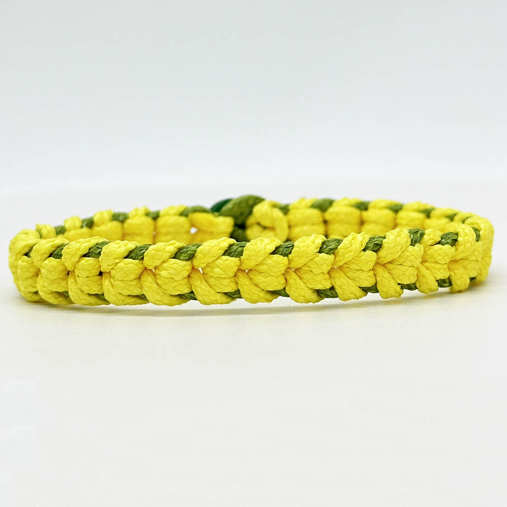 Fiasrel Handmade Weave Rope Woven Wax Thread Wrap Bracelet Simple Rope Knot Friendship Bracelet for Men and Women