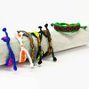 Fiasrel Fiasrel High Quality Adjusted Adjustable Closure Multicolor Paracord Survival Bracelets