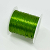 Fiasrel 1pcs 0.8mm 10Yards Elastic Bead Cord Flat Elastic Crystal String for Stretch Bracelet Making Beading Bracelet Necklace Jewelry Making Craft Supplies