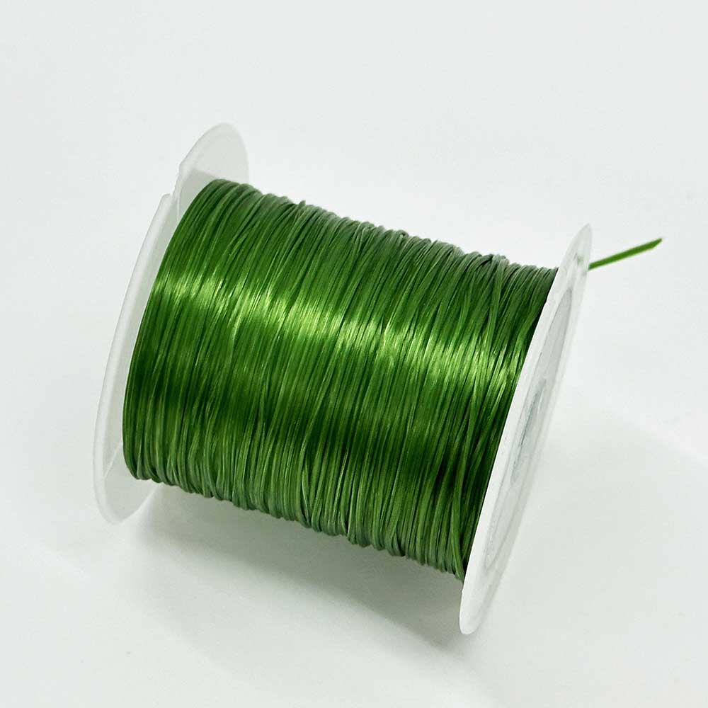 Fiasrel 21Rolls Mixed Color Elastic Beading Thread Flat Elastic Crystal String for DIY Beading Bracelet Necklace Jewelry Making Craft Supplies