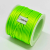 Fiasrel 1pcs 2mm Nylon Line Cord Colorful Macrame Bracelet Braided Rope Chinese Knotting Silk Macrame Cord for Jewelry Making DIY Supplies 