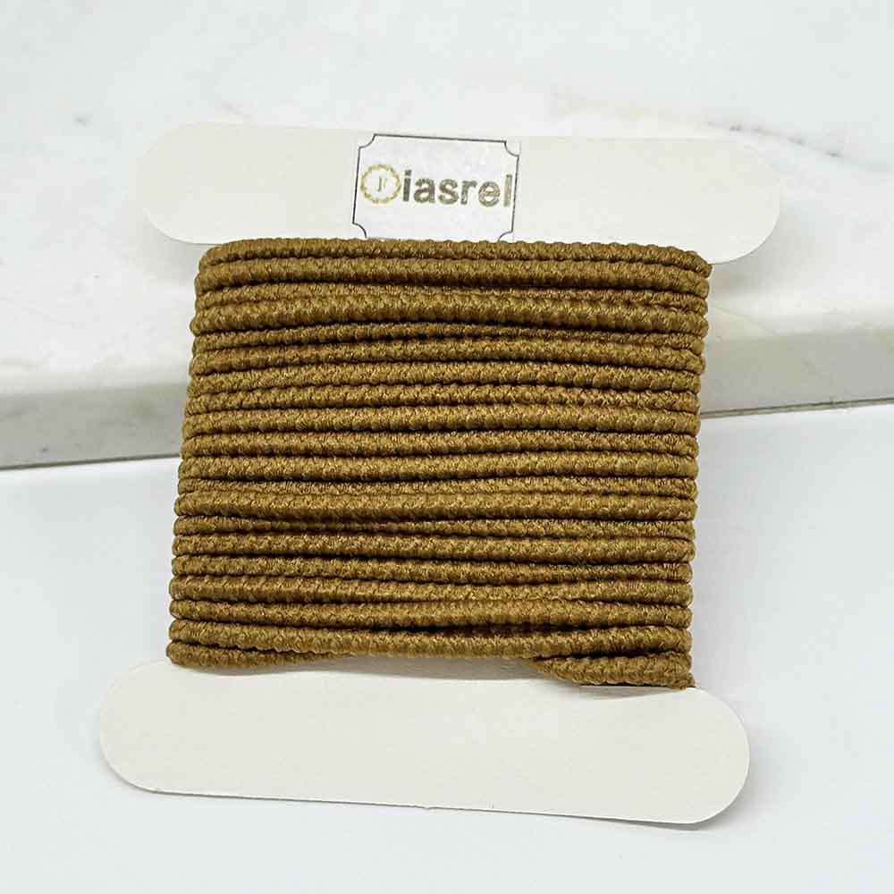 Fiasrel 5pcs 2mm Rubber Cord Rubber Band Rubber Braid Hat Rubber Round Rubber Elastic Colorful Many Color Hairband Ponytail Holder Ties