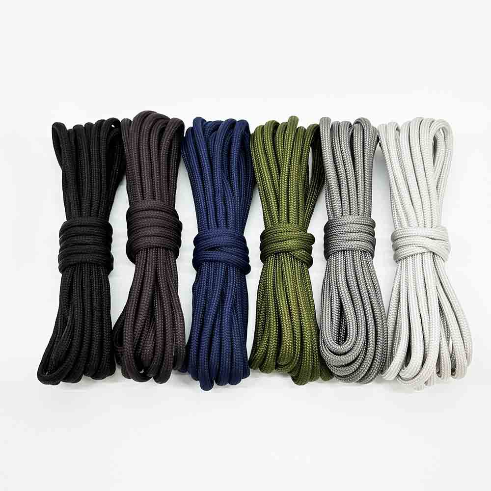 Fiasrel 6pcs Jewelry Bracelet Making Kit: 4mm 7-Core Paracord Rope for Outdoor Activities Crafts Lanyard Dog Collar Supplies