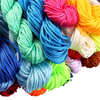 Fiasrel 26colors 1mm Chinese Macrame Knotting Cord for Making jewelry bracelets