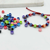 Fiasrel 50pcs 6/8/10mm Rainbow Striped Round Resin Beads for DIY Jewelry Making Crafts Decorative Ornaments Bracelet Necklace Beaded Accessories