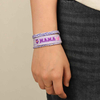 Fiasrel Hot sale fashion high quality Mother's Day MOM letter embroidery magnetic buckle braided bracelet