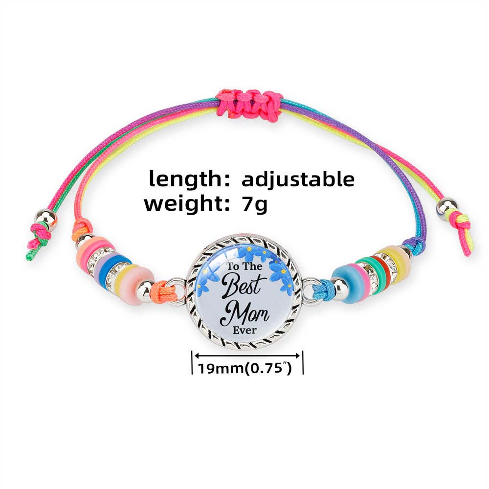 Fiasrel Newest Women String Bracelet Handmade Boho Colorful Gifts