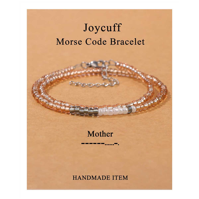 Fiasrel Inspirational Minimalist Picasso Stone Beaded Bracelet Adjustable Stainless Steel Bangles 