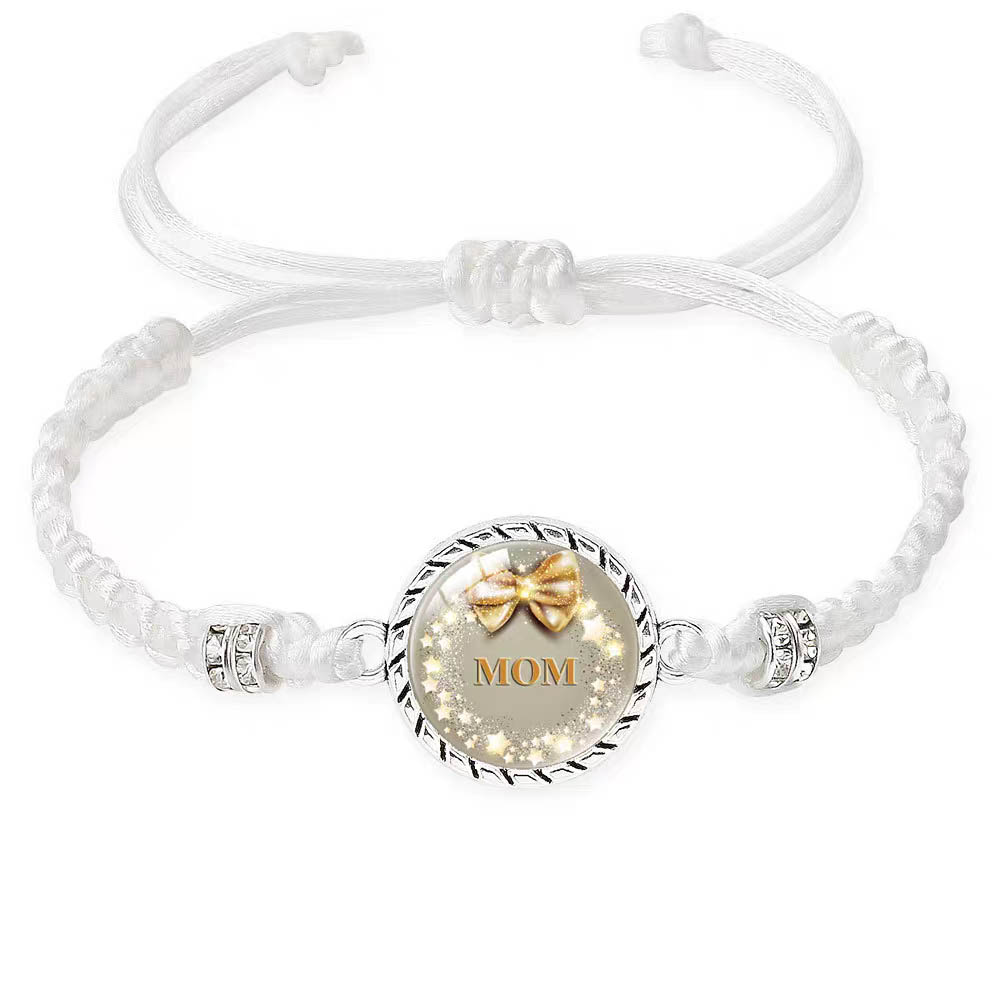 Fiasrel Weaving Cowhide Bracelet Multi Layer Jewelry in 