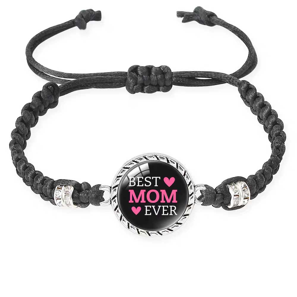 Fiasrel Weaving Cowhide Bracelet Multi Layer Jewelry in 