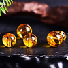 Fiasrel Engraved Buddhist Mantra Beads - DIY Citrine Bracelet Making Kit with Sanskrit Prayer Carvings